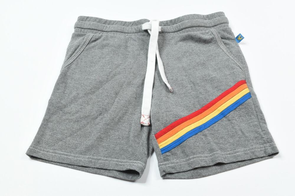 Andrew Christian California Collection Sweat Shorts Mens Medium Gray Drawstring